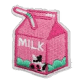 Brique de lait fraise