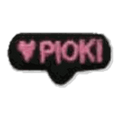 Bulle PIOKI noire