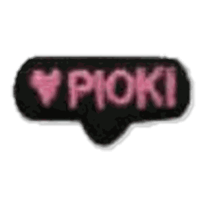 Bulle PIOKI noire