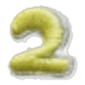 Chiffre 2 · Multicolore