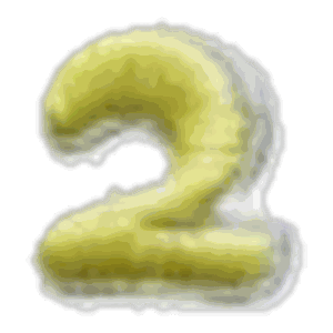 Chiffre 2 · Multicolore