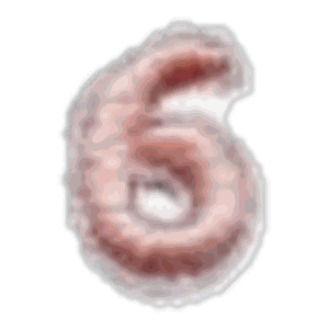 Chiffre 6 · Multicolore