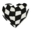Cœur damier