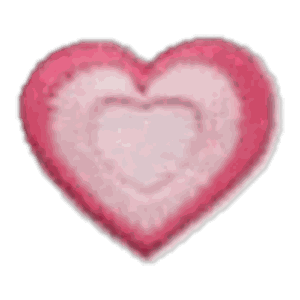 Cœur rose