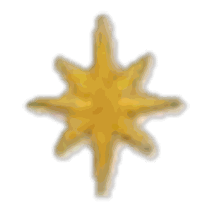 Étoile dorée