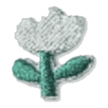 Fleur blanche douce
