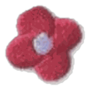 Fleur rouge