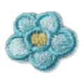 Fleur turquoise
