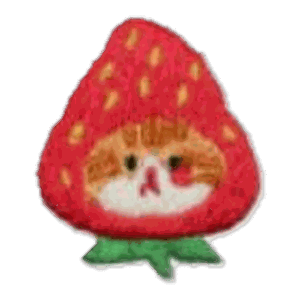 Fraise chaton