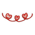 Guirlande de cœurs