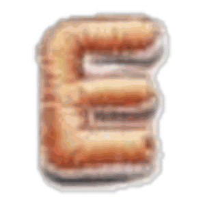 Lettre E · Multicolore