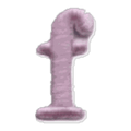 Lettre f · Minuscule rose