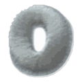 Lettre O · Majuscule blanche