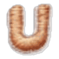 Lettre U · Multicolore
