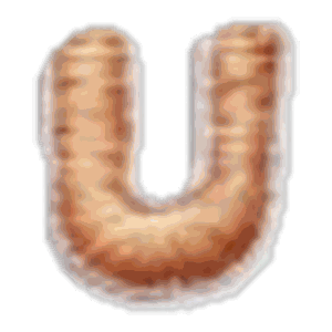 Lettre U · Multicolore