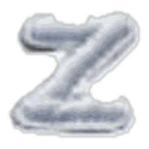 Lettre Z · Multicolore
