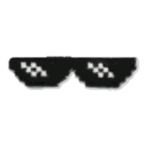 Lunettes pixel