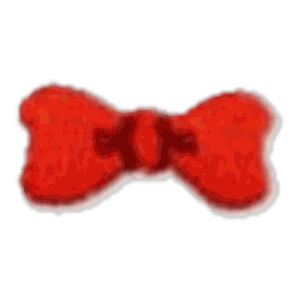 Nœud papillon rouge